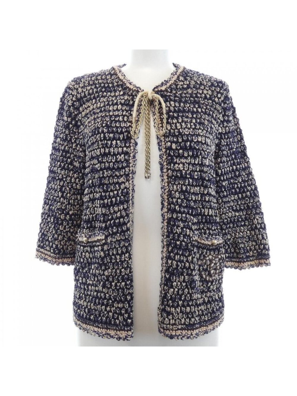 Chanel Cardigan Navy